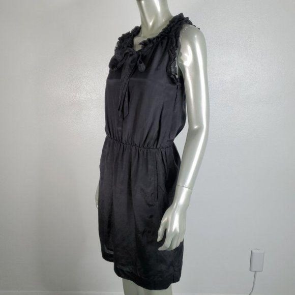 Gap Womens Black Silk‎ Dress XS - Picture 5 of 8